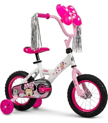 Amazon | ミニーマウス グッズ 子供用 ヘルメット ディズニー ピンク